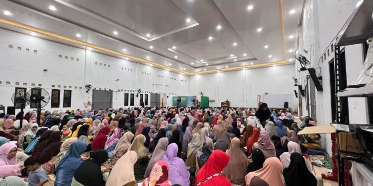 DPD LDII Kabupaten Magelang melalui Bidang Pemberdayaan Perempuan dan Kesejahteraan Keluarga (PPKK) kembali menggelar program rutin pengajian keputrian. Foto: LINES.