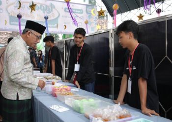 Latih Kemandirian Generasi Muda, Ponpes Al Ubaidah Selenggarakan Lapak Barokah