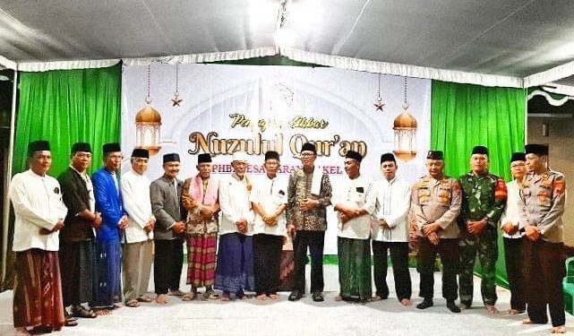PAC LDII Karangpakel menghadiri peringatan Nuzulul Quran yang digelar Panitia Hari Besar Islam (PHBI) Karangpakel, Trucuk, Klaten. Foto: LINES.