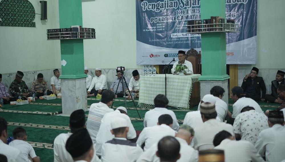 PC LDII Cilincing menghelat Safari Ramadan pada Sabtu (15/3) di Masjid Nurul Fajar, Cilincing, Jakarta Utara. Foto: LINES.