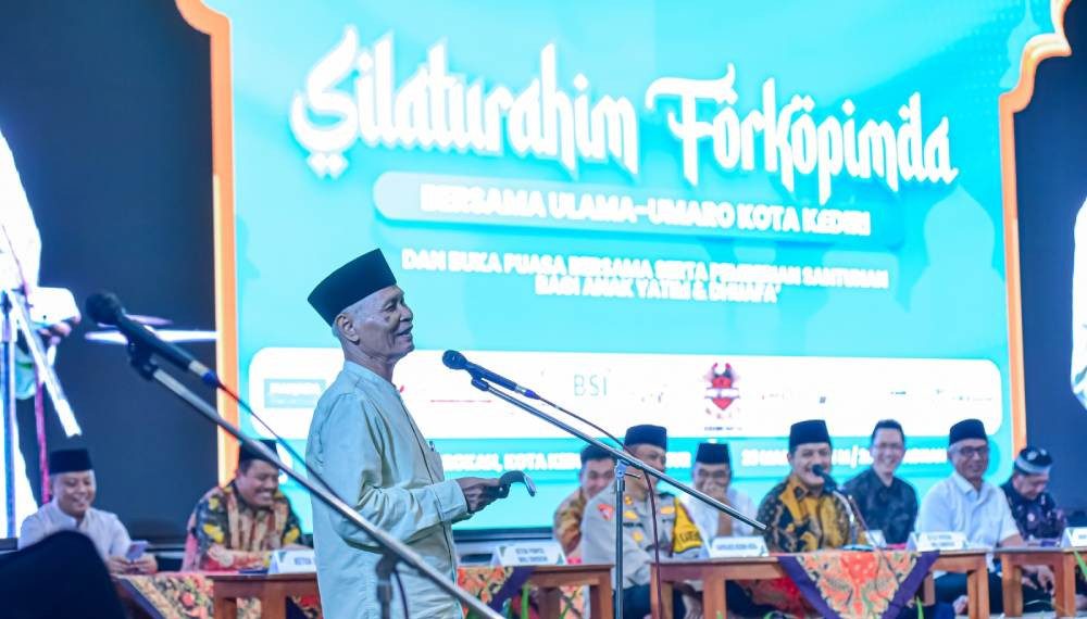 Pondok Pesantren (Ponpes) Wali Barokah Kota Kediri kembali menghelat acara Silaturahim Forkopimda Bersama Ulama-Umaro Kota Kediri. Foto: LINES.