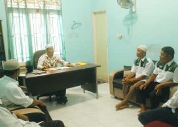 LDII Kampar Kiri Tengah Audiensi dengan KUA Diskusikan Kerukunan Umat Beragama