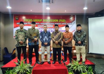 LDII Hadiri FGD Kerukunan Umat Beragama Kerja Sama Polda dan Aliansi Pemuda Lintas Agama Sumsel