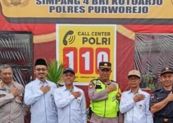 LDII Purworejo Dukung Pengamanan Arus Mudik Lewat Kunjungan ke Posko Lebaran
