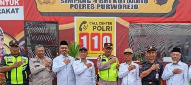 Dalam upaya memperkuat sinergi dan mendukung kelancaran arus mudik Lebaran 1446 Hijriah, DPD LDII Kabupaten Purworejo, Jawa Tengah. Foto: LINES.