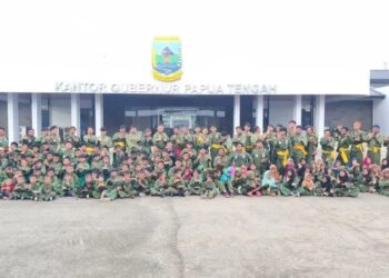 Tingkatkan Kemampuan Teknik, Persinas ASAD Nabire Gelar Latihan Bersama