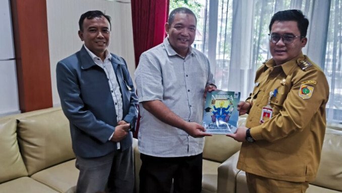 Pengurus Harian DPD LDII Kabupaten Wonogiri audiensi dengan Wakil Bupati Wonogiri, Imron Rizkyarno, pada Selasa, (25/3). Foto: LINES.