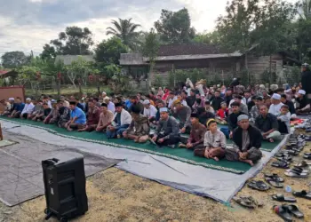 Salat Ied LDII Mantewe Tanah Bumbu Ingatkan Komitmen Ibadah dan Sikap Toleransi
