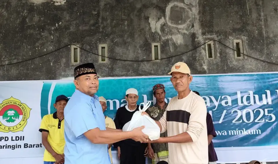 Memanfaatkan momen Ramadan, LDII Kotawaringin Barat menggelar kegiatan sosial. Foto: LINES
