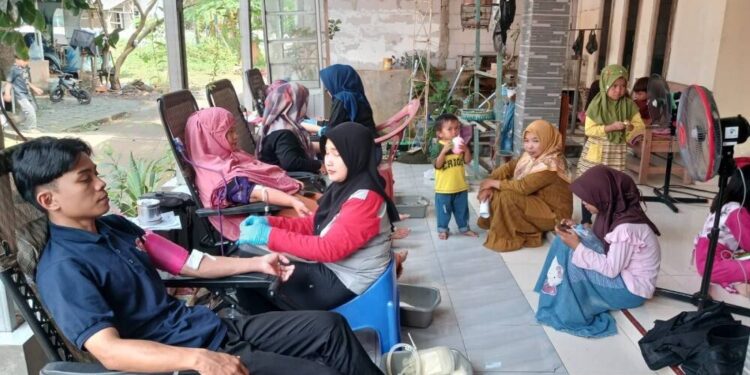 Menyambut Hari Kebangkitan Nasional, LDII Pimpinan Anak Cabang (PAC) LDII Desa Bojong Tengah bekerja sama dengan Pimpinan Cabang (PC) LDII Kecamatan Pusakajaya, Subang. Foto: LINES.
