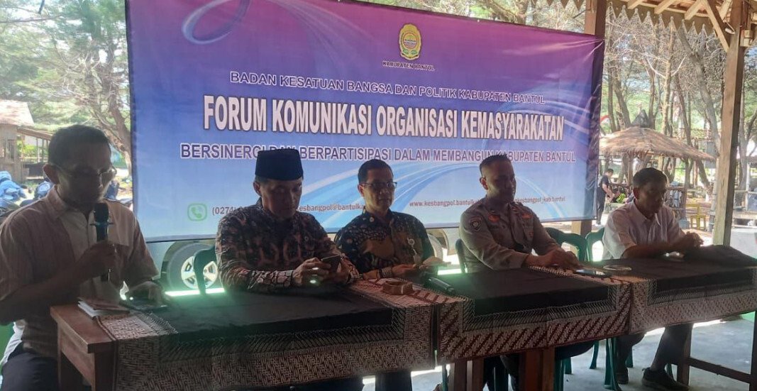 LDII Bantul bersinergi dengan Forkom Kesbangpol bersama organisasi kemasyarakatan lainnya. Foto: LINES.