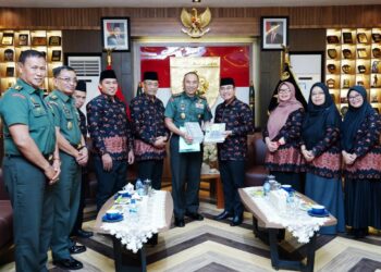 LDII Audiensi dengan Kodam XIV/Hasanuddin Diskusikan Penguatan Wawasan Kebangsaan