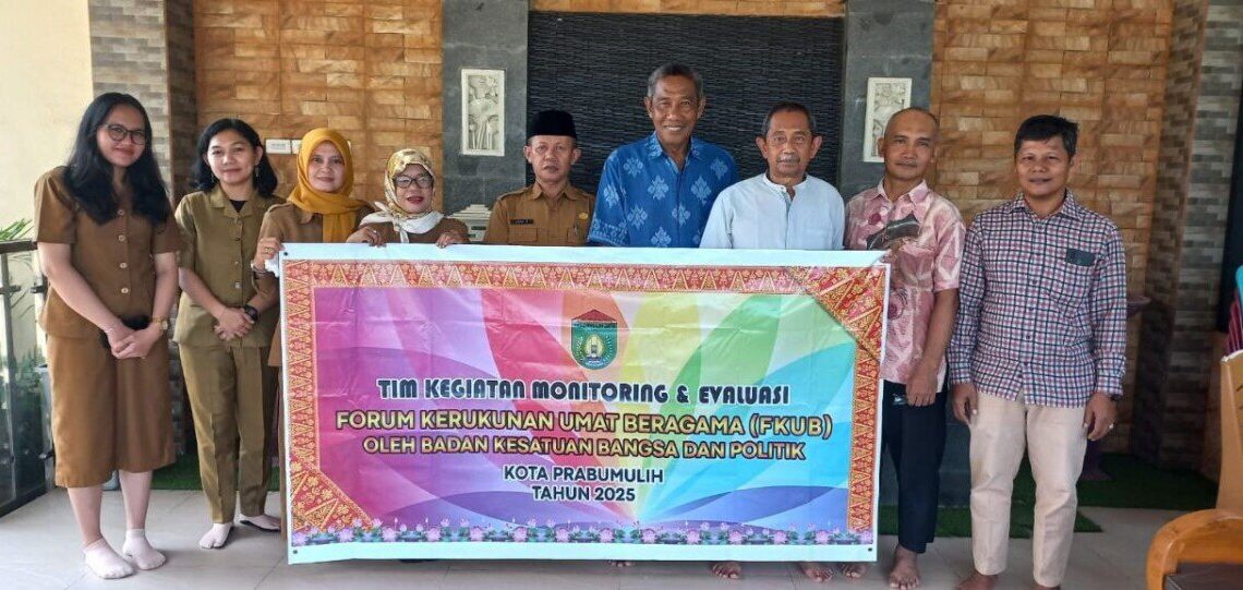 Badan Kesatuan Bangsa dan Politik (Kesbangpol) Pemerintah Kota Prabumulih melakukan kunjungan ke DPD LDII Kota Prabumulih, Selasa pagi (20/5). Foto: LINES.