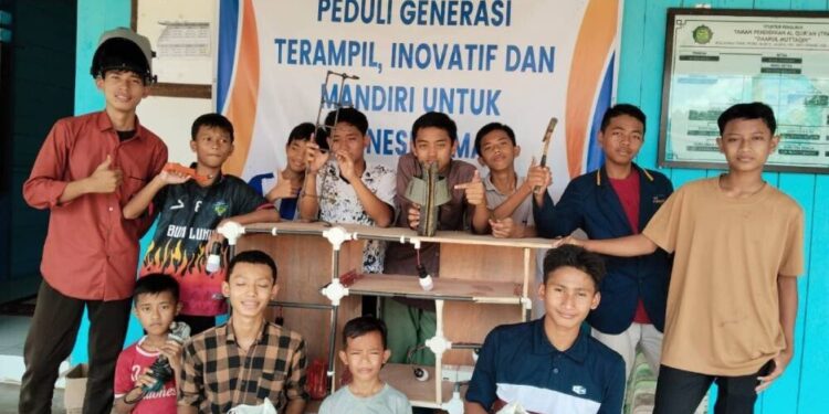 LDII Kecamatan Batusopang menggelar tiga kegiatan kemandirian berbentuk pelatihan keterampilan untuk generasi muda. Foto: LINES.