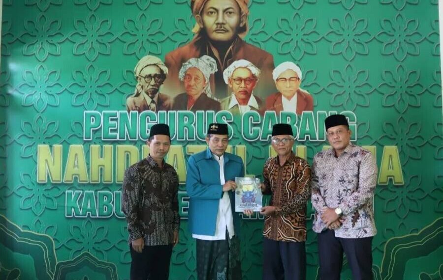 LDII Pamekasan bersilaturrahim ke PCNU Pamekasan. Foto: LINES.