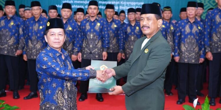 DPD LDII Karanganyar mengukuhkan kepengurusan periode 2025-2030. Foto: LINES.