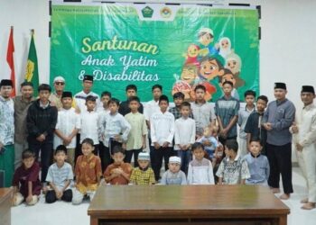 LDII dan LKS Sukoharjo Bekerja Sama Berikan Santunan Pada Anak Yatim
