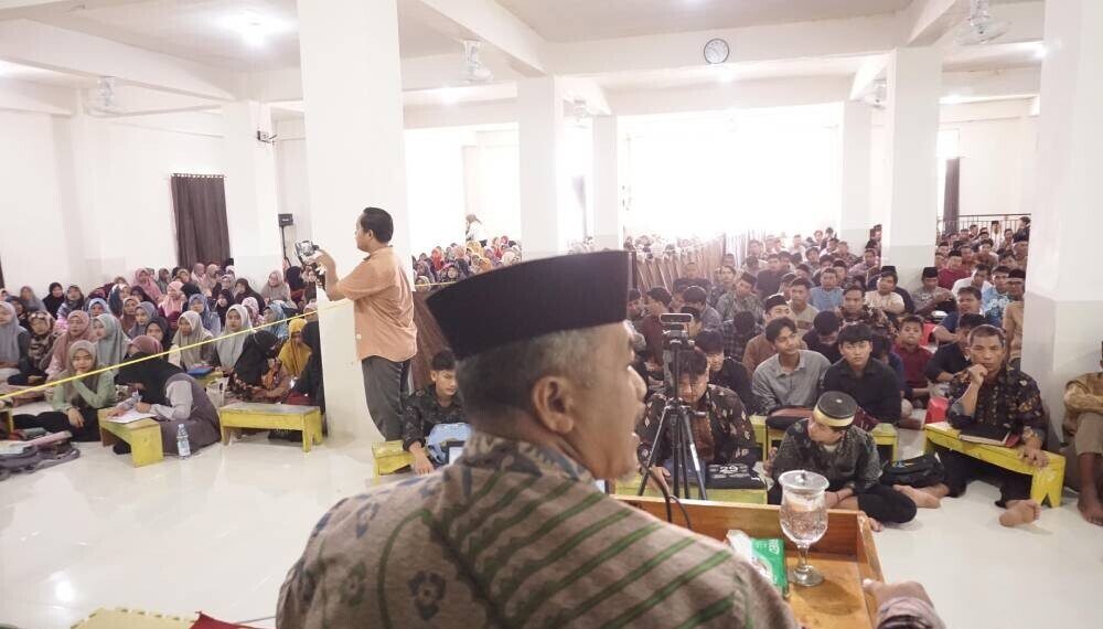 DPW LDII Sulawesi Barat (Sulbar) menggelar pengajian rutin bulanan yang dihadiri ratusan warga LDII se-Kabupaten Polewali Mandar. Foto: LINES.