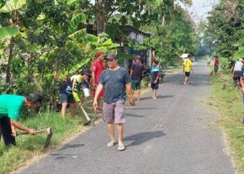 LDII Ajak Warga Wijirejo Rutin Kerja Bakti Demi Lingkungan Bersih dan Harmonis