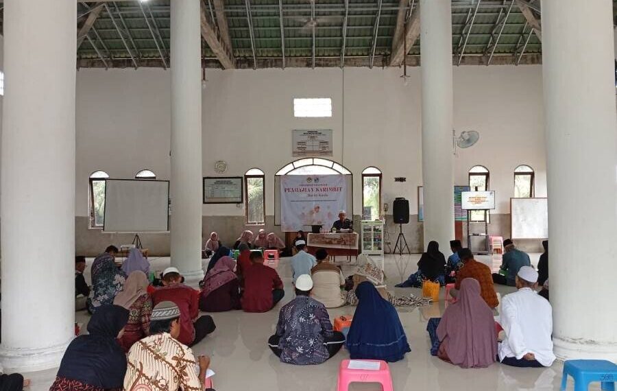 Pimpinan Cabang (PC) LDII Kecamatan Wanaraya menggelar pengajian bertema “Membangun Keharmonisan Rumah Tangga di Tengah Tantangan Zaman”. Foto: LINES.