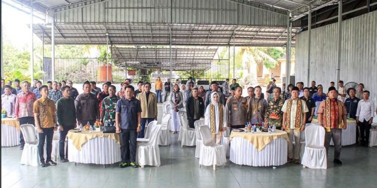 DPD LDII Kabupaten Pesawaran menghadiri acara Deklarasi Pilkada Damai. Foto: LINES.