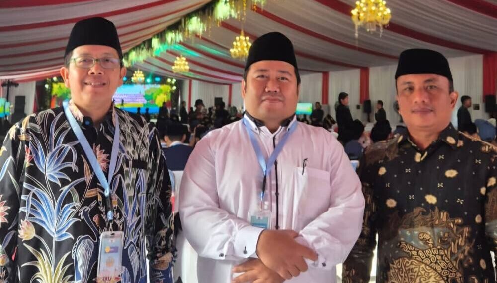 Ketua Ponpes Minhajurrosyidin Hadiri Peletakan Batu Pertama Ponpes Istiqlal Internasional Indonesia. Foto: LINES.