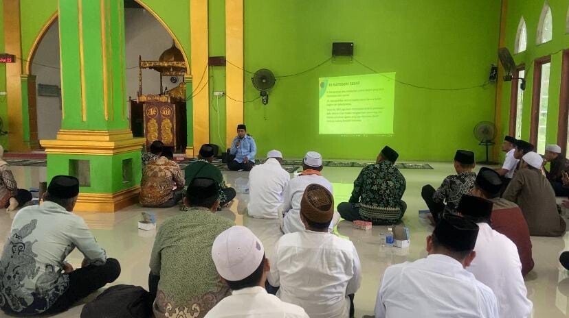 DPD LDII Kabupaten Pasangkayu menghadiri kegiatan pencegahan dini terhadap aliran menyimpang bersama ormas Islam lainnya. Foto: LINES.