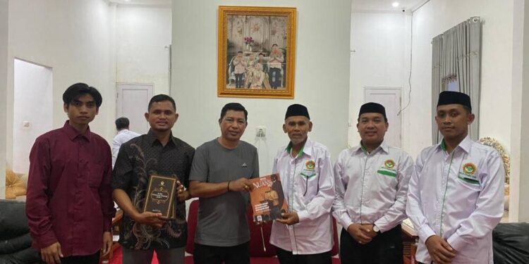 DPD LDII Kabupaten Takalar beraudiensi dengan Ketua DPRD Kabupaten Takalar, Muh. Rijal di rumah dinasnya. Foto: LINES.