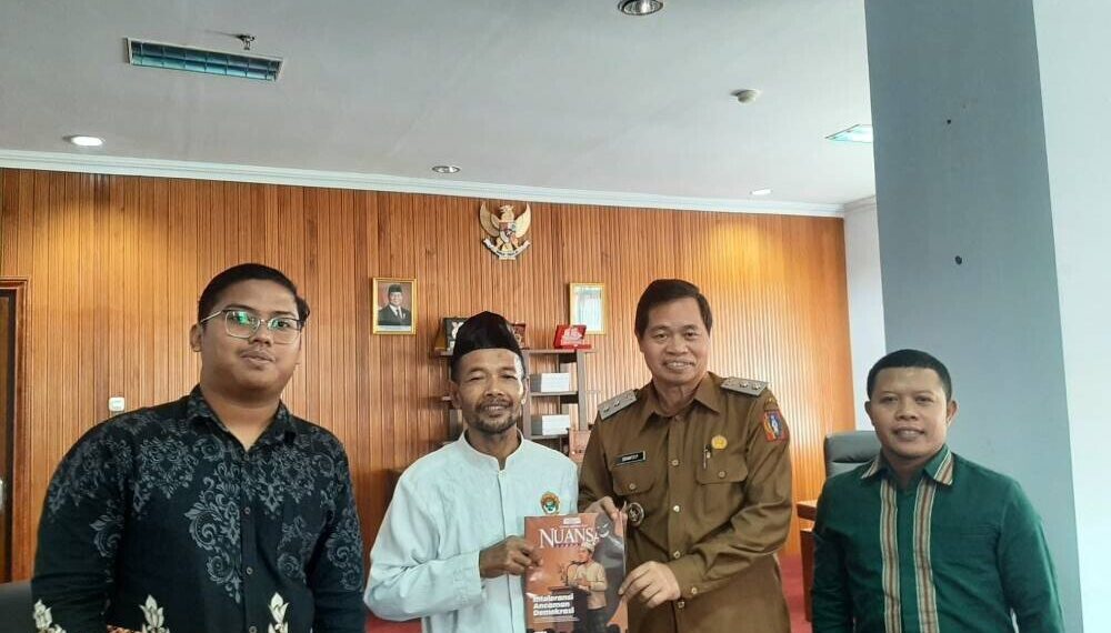 Jajaran pengurus DPD LDII Kabupaten Tana Toraja beraudiensi dengan Wakil Bupati Tana Toraja, Erianto Laso' Paundanan. Foto: LINES.