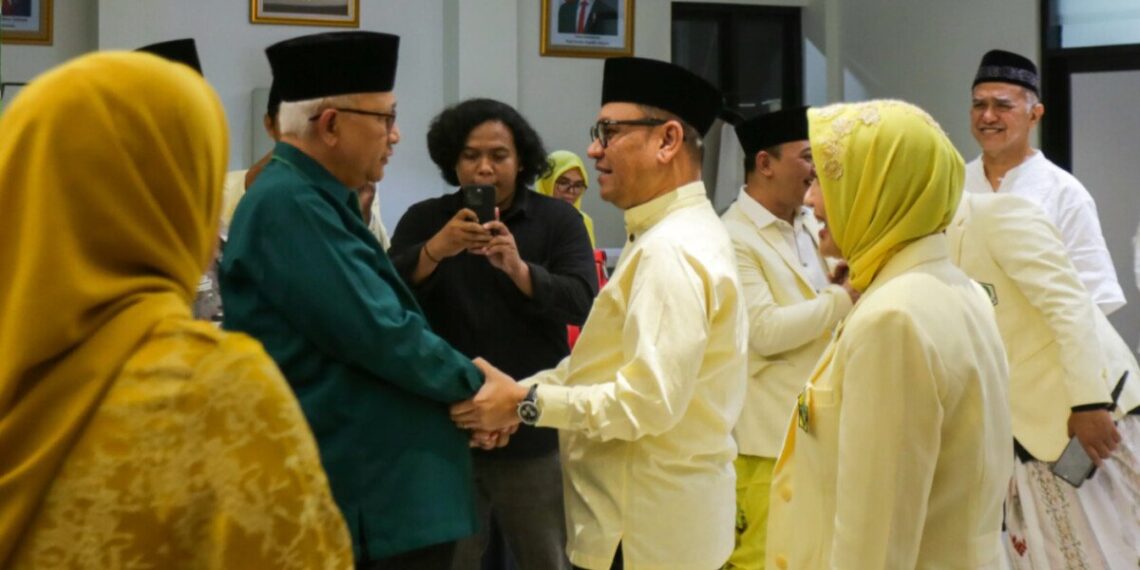 Gubernur Lemhannas Ace Hasan menyebut Ponpes Minhaajurrosyidin sebagai miniatur kerja-kerja strategis LDII. Foto: LINES