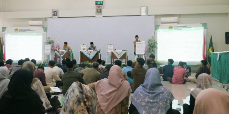 Dewan Pimpinan Wilayah (DPW) LDII Banten melalui Biro Pendidikan Keagamaan dan Dakwah (PKD) LDII Banten adakan Pelatihan Tilawati. Foto: LINES.