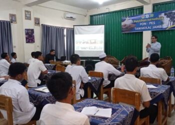 Ponpes Tawakkal Kerja Sama dengan LDII Jambi Helat Pelatihan Jurnalistik