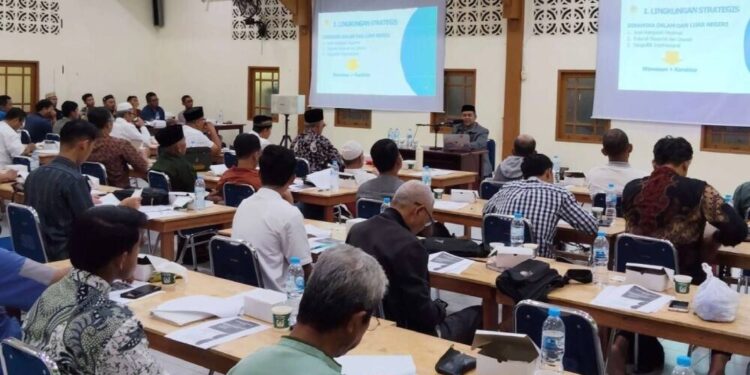 Ketua DPW Lembaga Dakwah Islam Indonesia (LDII) Kalimantan Barat (Kalbar) Susanto mengingatkan perlunya transformasi dakwah ke ruang digital di momen pergantian tahun Hijriah. Foto: LINES.
