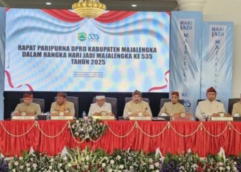 Ketua LDII Majalengka Hadiri Rapat Paripurna Hari Jadi ke-535 Kabupaten Majalengka
