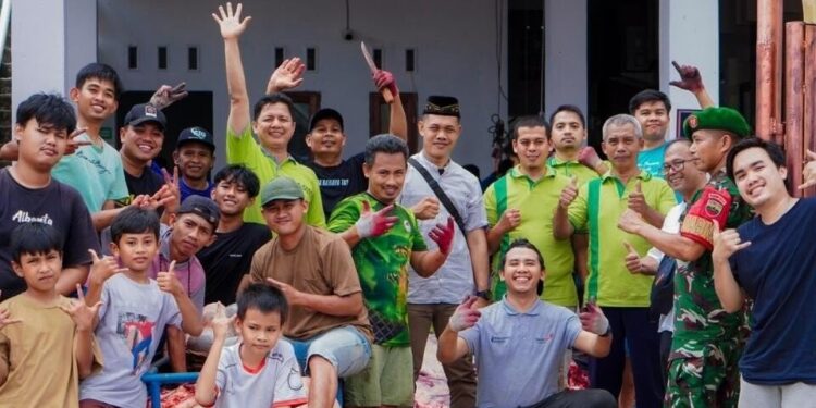 Menyambut Idul Adha 1446 H, semangat warga LDII Sumbar dalam melaksanakan ibadah kurban. Foto: LINES.