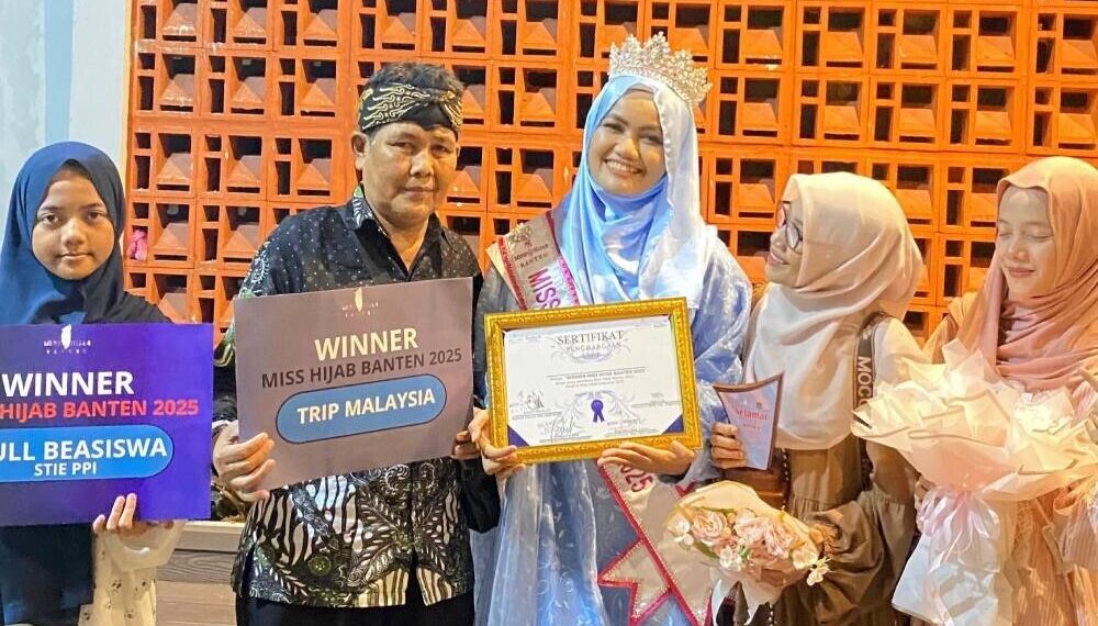 generasi muda LDII. Liza Azzahra (21), meraih Juara 1 Miss Hijab Banten 2025. Foto: LINES.