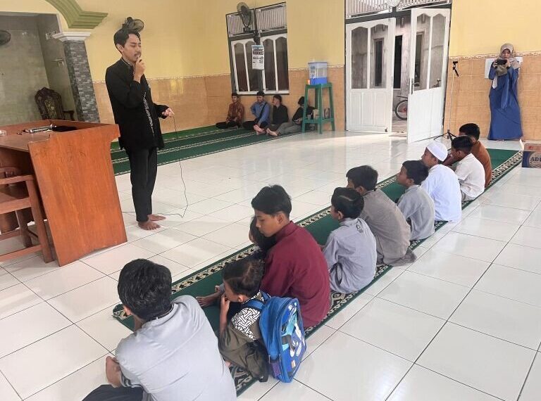 PC LDII Pontianak Utara menghelat munaqosah di Masjid Sabilul Royan, Siantan Tengah Pontianak Utara, Kalimantan Barat. Foto: LINES.