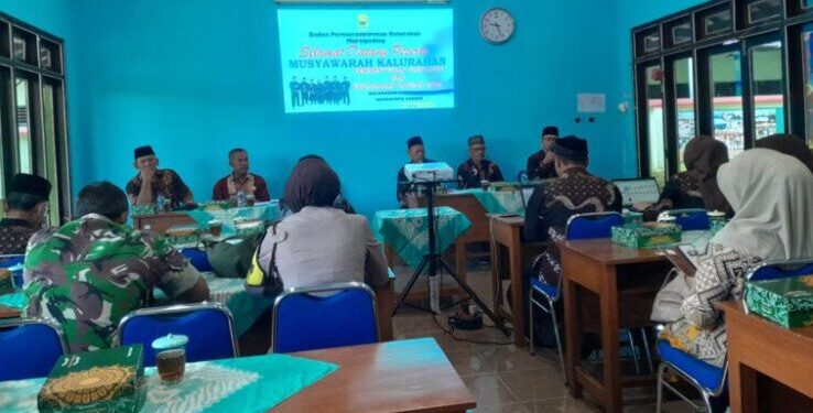Badan Permusyawaratan Kalurahan (Bamuskal) Murtigading menggelar Musyawarah Kalurahan yang diikuti LDII Bantul. Foto: LINES.