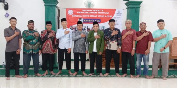 PAC LDII Kelurahan Kaliabang Tengah menggelar kegiatan sosialisasi dan penyuluhan hukum. Foto: LINES.