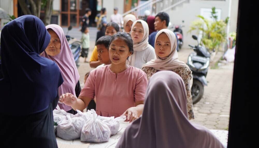 LDII Kabupaten Bekasi menghimpun 498 hewan kurban yang dibagikan kepada masyarakat sekitar. Foto: LINES.