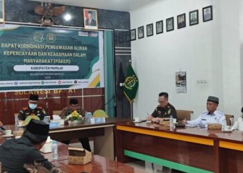 Hadiri Pakem Kejari Mamuju, LDII Dorong Perkuat Toleransi dan Cegah Radikalisme