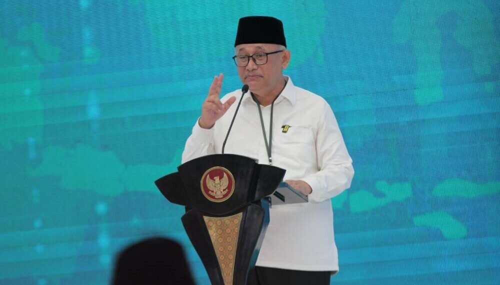 Ketua Umum DPP LDII KH Chriswanto Santoso menyampaikan, kurban dan haji mabrur menjadi pijakan untuk membangun peradaban bangsa. Foto: LINES.