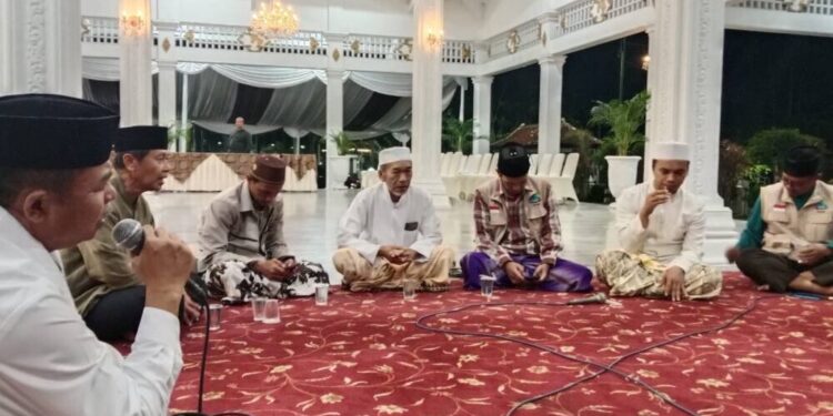 Ketua DPD LDII Kabupaten Kuningan, Sutarjo, menyambut baik inisiatif Pemerintah Daerah dalam membangun sinergi lintas elemen masyarakat. Foto: LINES.
