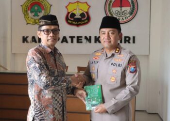 Perkuat Kamtibmas, Kapolres Galang Komunikasi dengan LDII Kabupaten Kediri