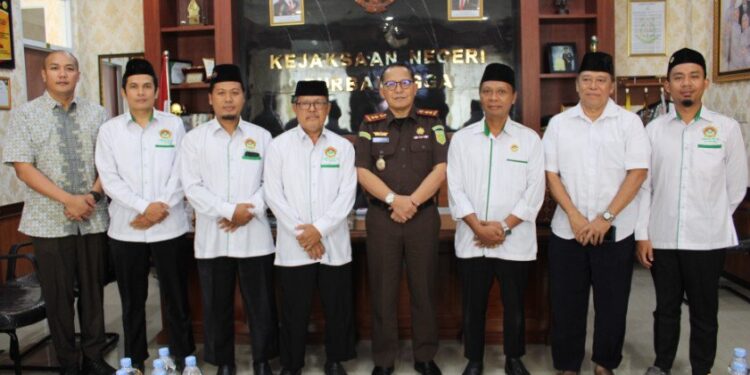 DPD LDII Kabupaten Purbalingga menggelar audiensi dengan Kepala Kejaksaan Negeri (Kajari) Purbalingga. Foto: LINES