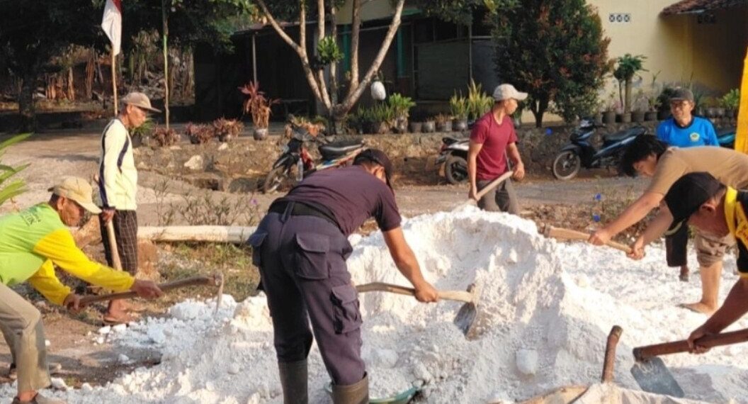 PC LDII Nglipar menggelar kegiatan “Kerja Bersama Bakti untuk Negeri” untuk memperingati HUT RI. Foto: LINES
