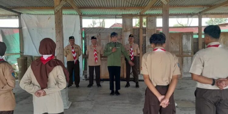 ewan Muda Daerah (DMD) Satuan Komunitas Sekawan Persada Nusantara (Sako SPN) Provinsi DIY menggelar Latihan Dasar Kepemimpinan (LDK) selama dua hari, 21-22 Juni 2025 di Pusdiklat Senkom Mitra Polri Bantul. Foto: LINES
