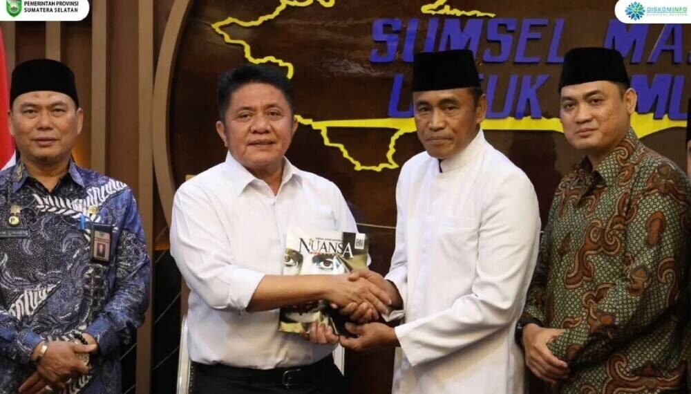 DPW LDII Sumatera Selatan (Sumsel) audiensi dengan Gubernur Sumsel. Foto: LINES.