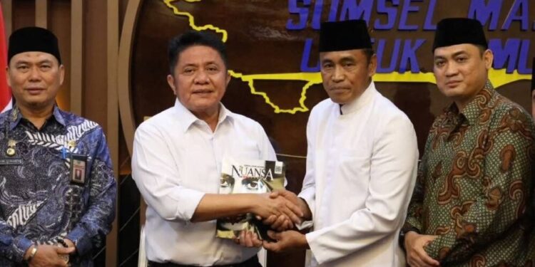 DPW LDII Sumatera Selatan (Sumsel) audiensi dengan Gubernur Sumsel. Foto: LINES.