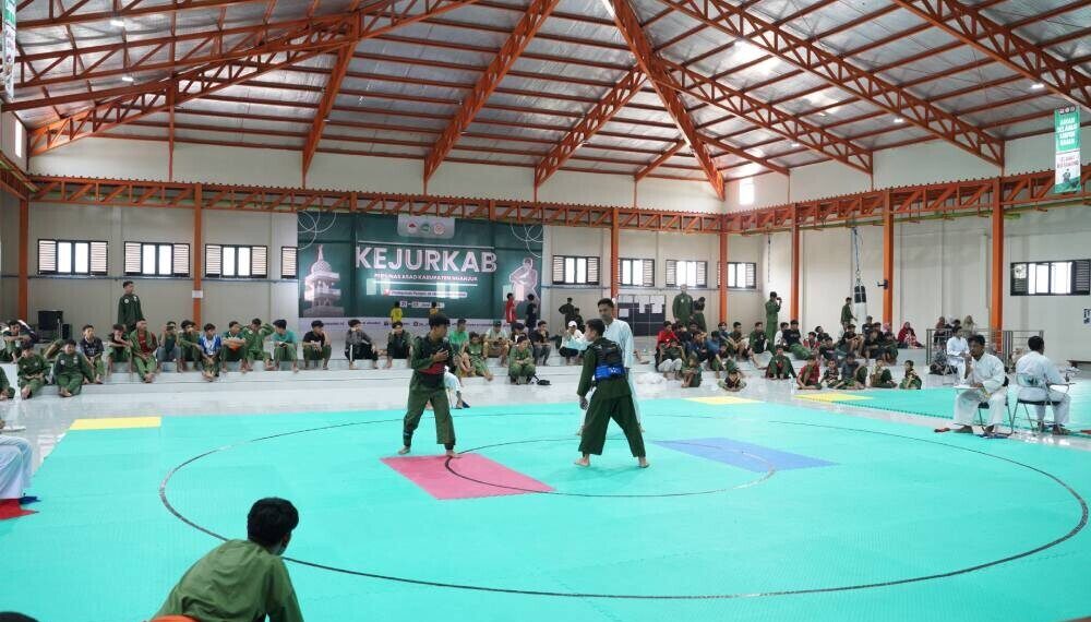 Persinas ASAD Kabupaten Nganjuk menggelar “Kejuaraan Kabupaten (Kejurkab) Persinas ASAD dan Seni Pencak Silat”. Foto: LINES.